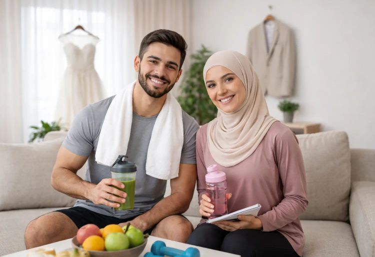 الاستعداد البدني قبل الزواج للرجال والنساء: دليل شامل لتحسين الصحة واللياقة قبل الزفاف