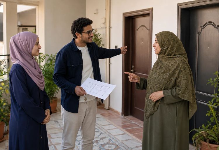 السكن مع أهل الزوج بعد الزواج: 9 أسئلة واتفاقات يجب حسمها قبل الموافقة